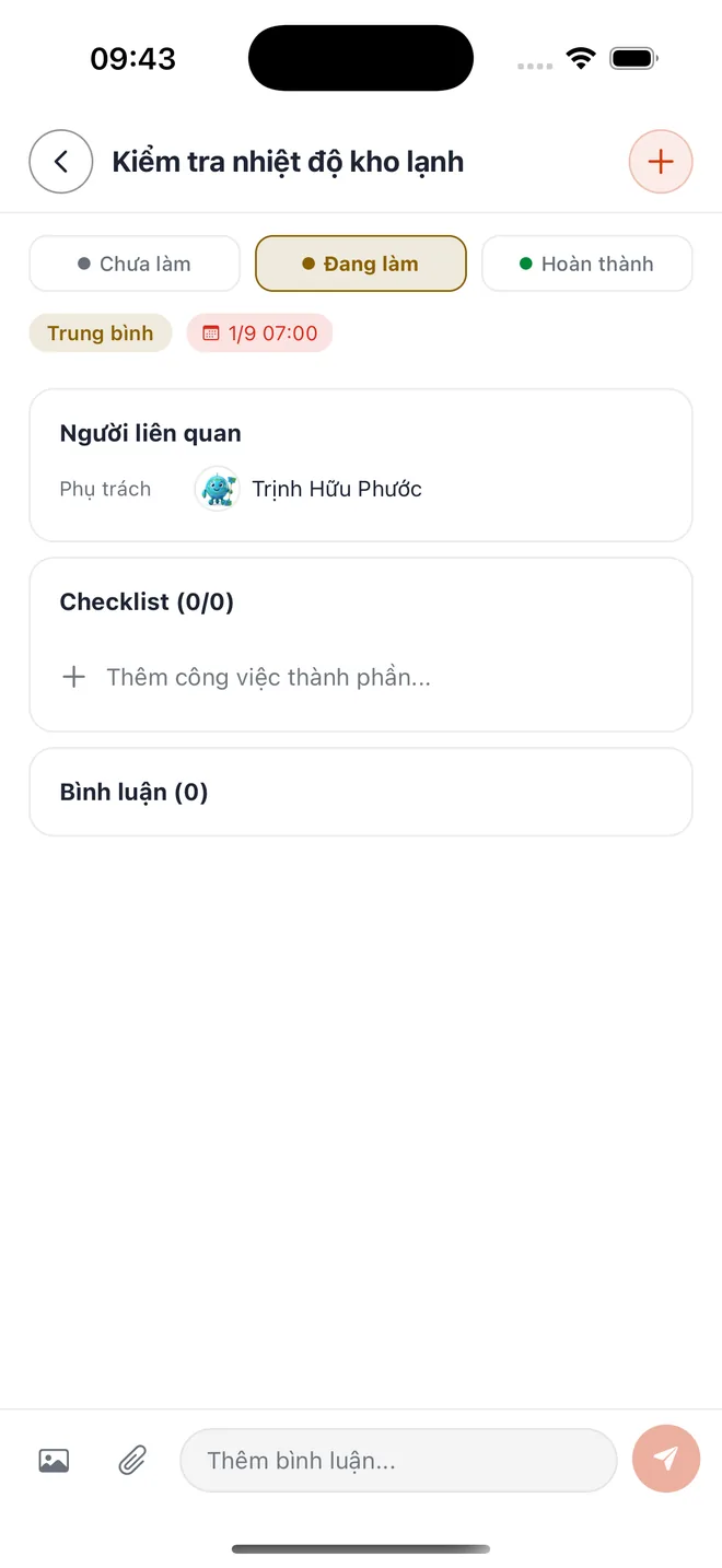 Công việc lặp lại
